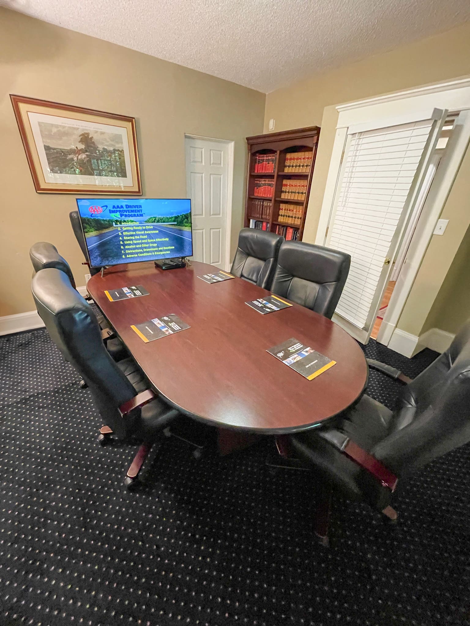 Best Driving School in Raleigh NC - Defensive Driving Course Classroom - The Right Way